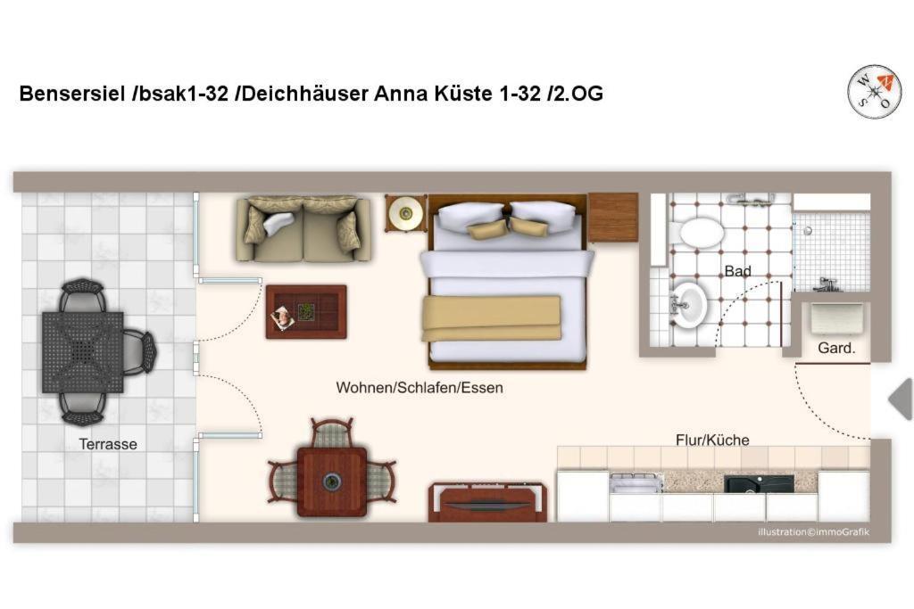 Deichhaeuser Anna Kueste Deichhaeuser Anna Kueste 1-32 贝塞尔 外观 照片